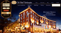 Desktop Screenshot of hotelnorthampton.com